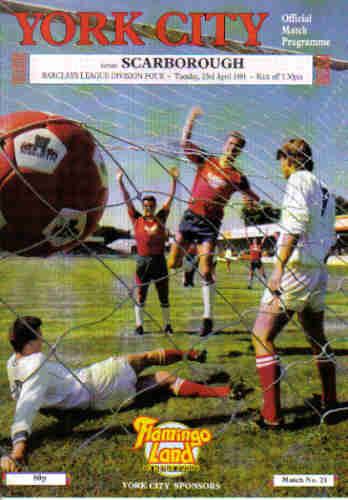 picture of York City vs Scarborough Magazine